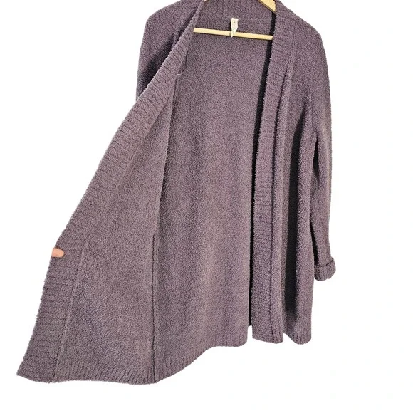 Daily Practice by Anthropologie Cosy Purple Cardigan Size Medium - Picture 3 of 9